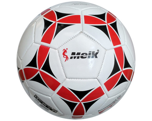 R18018-1 Мяч футбольный "Meik-2000"  3-слоя  PVC 1.6, 320 гр, машинная сшивка