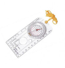 F04599 Компас с линейкой и линзой