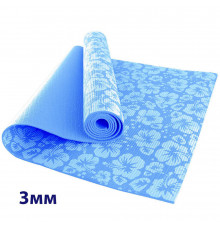 HKEM113-03-SKY-BLUE Коврик для йоги 3 мм-Голубой (12)
