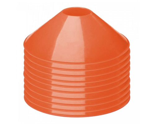 Конус фишка разметочный KRF-5 размер h-5см (оранжевый), пластиковый