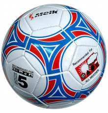 R18018-3 Мяч футбольный "Meik-2000"  3-слоя  PVC 1.6, 320 гр, машинная сшивка