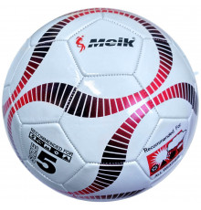 R18018-2 Мяч футбольный "Meik-2000"  3-слоя  PVC 1.6, 320 гр, машинная сшивка