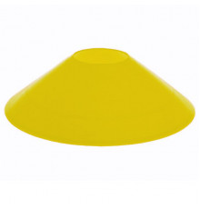 Конус фишка разметочный KRF-5 размер h-5см (желтый), пластиковый