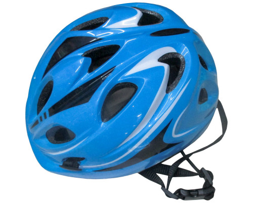 F18477 Шлем велосипедный JR (голубой)