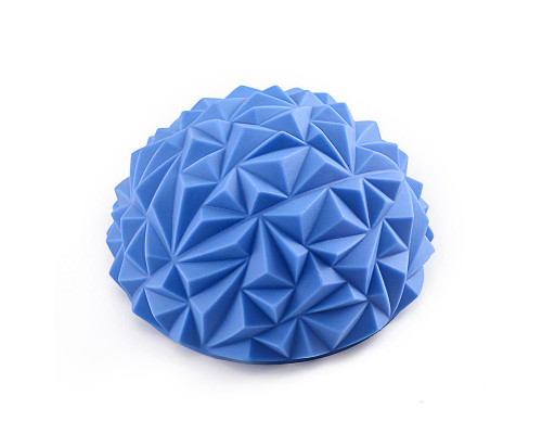 C33512-1 Полусфера массажная круглая надувная (синяя) (ПВХ) d-16,5см