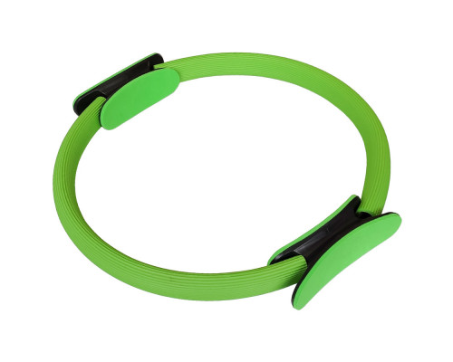 PLR-100 Кольцо эспандер для пилатеса 38 см (зеленое) (E32974)