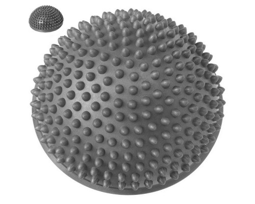 C33513-5 Полусфера массажная круглая надувная (серый) (ПВХ) d-16 см