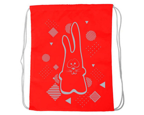 SM-200 Мешок-рюкзак "Rabbit" (красный)