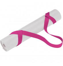 B31604 Лямка для переноски йога ковриков и валиков (розовый)