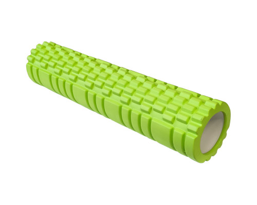 E29390-2 Ролик для йоги (зеленый) 61х14см ЭВА/АБС