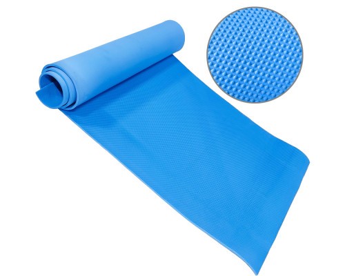 B32214 Коврик для йоги ЭВА 173х61х0,4 см (синий)