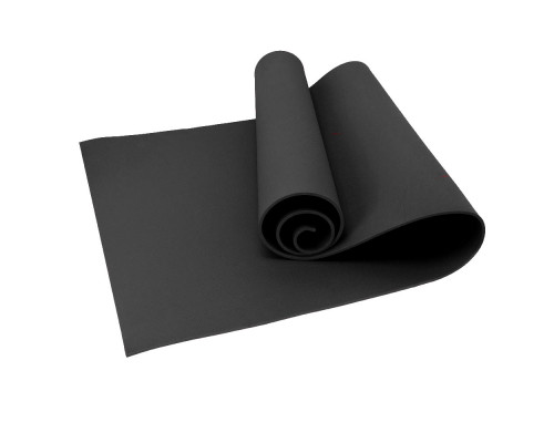 B32215 Коврик для йоги ЭВА 173х61х0,5 см (черный)