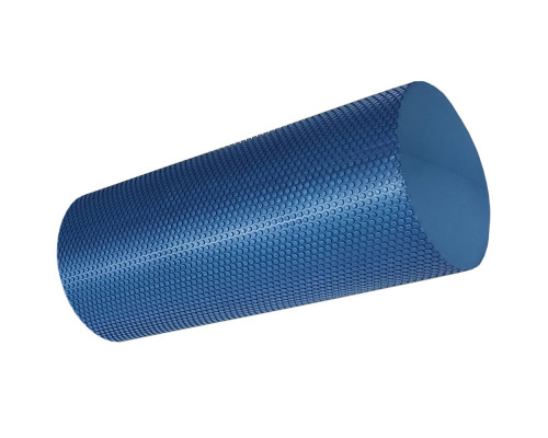 B33083-3 Ролик для йоги полумягкий (ЭВА) Профи 30x15cm (синий)