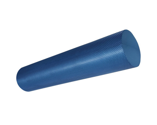 B33085-3 Ролик для йоги полумягкий (ЭВА) Профи 60x15cm (синий)