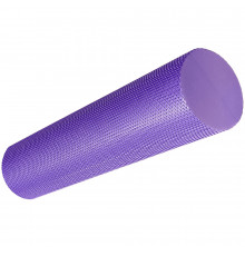 B33085-1 Ролик для йоги полумягкий (ЭВА) Профи 60x15cm (фиолетовый)