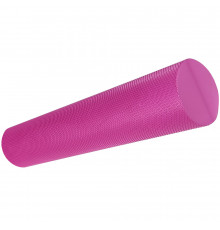 B33085-4 Ролик для йоги полумягкий (ЭВА) Профи 60x15cm (розовый)