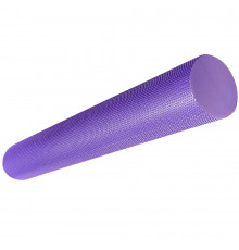 B33086-1 Ролик для йоги полумягкий (ЭВА) Профи 90x15cm (фиолетовый)