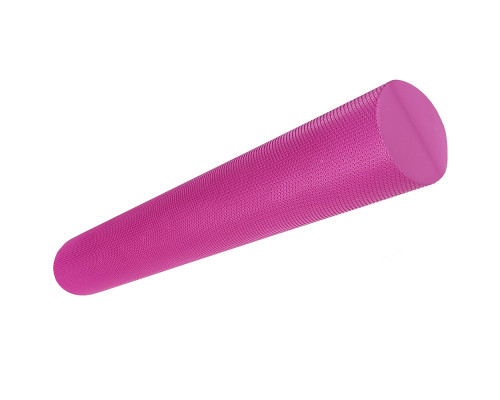 B33086-4 Ролик для йоги полумягкий (ЭВА) Профи 90x15cm (розовый)