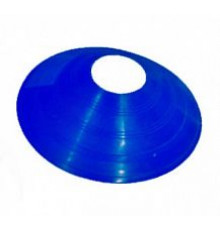 Конус фишка разметочный KRF-5 размер h-5см (синий), пластиковый