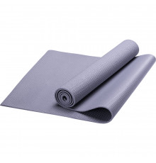 HKEM112-05-GRAY Коврик для йоги, PVC, 173x61x0,5 см (серый)