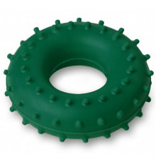 Эспандер кистевой Массажный, кольцо ЭРКМ - 20 кг (зеленый)