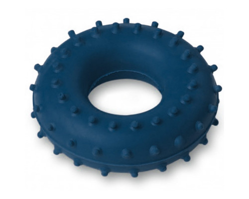 Эспандер кистевой Массажный, кольцо ЭРКМ - 25 кг (синий)