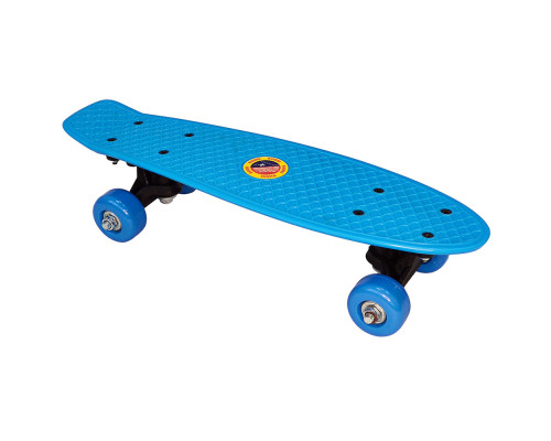 E33084 Скейтборд пластиковый 41x12cm (синий) (SK402)