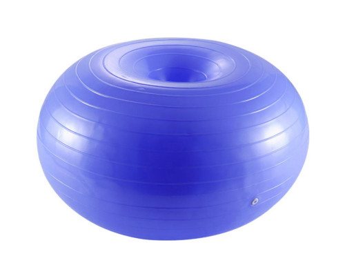 FBD-60-1 Мяч для фитнеса фитбол-пончик 45 см (синий)