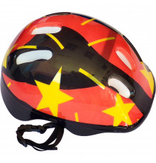 F11720-14 Шлем защитный JR (черно/красный)