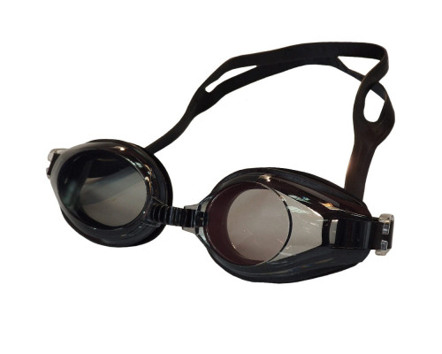 E36860-8 Очки для плавания взрослые (черные)