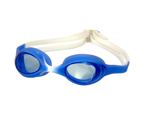 E36866-10 Очки для плавания юниорские (сине/белые)