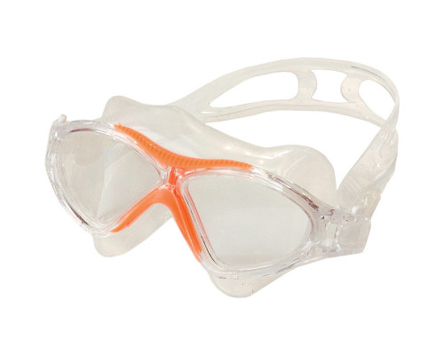 E36873-4 Очки маска для плавания взрослая (оранжевые)