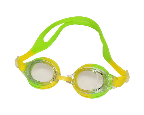 E36884 Очки для плавания детские (желто/зеленые)