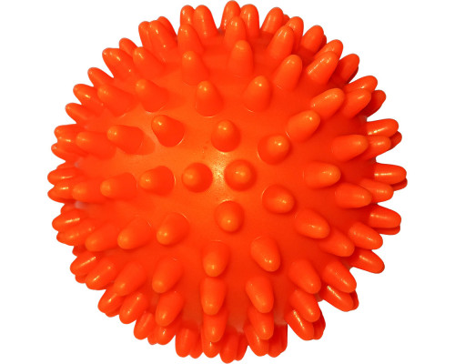 E36800-13 Мяч массажный (оранжевый) твердый ПВХ 7,5 см.