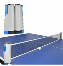E33569 Сетка для настольного тенниса с авторегулировкой (серо/синяя)