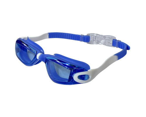 E38884-1 Очки для плавания взрослые (сине/белые)