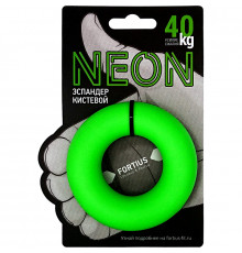 Эспандер кистевой "Fortius", Neon 40 кг (зеленый)