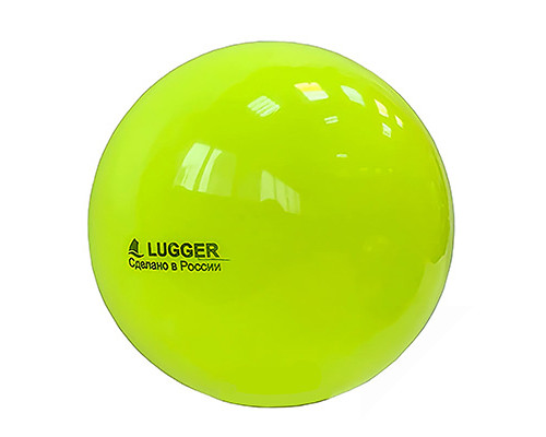 Мяч для художественной гимнастики однотонный, d=15 см (желтый)