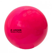 Мяч для художественной гимнастики однотонный, d=15 см (малиновый)