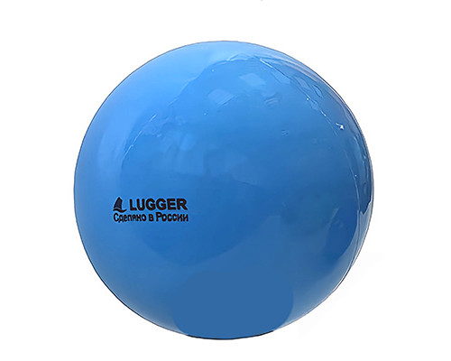 Мяч для художественной гимнастики однотонный, d=15 см (небесный)