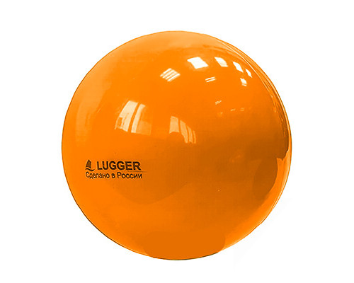 Мяч для художественной гимнастики однотонный, d=19 см (оранжевый)