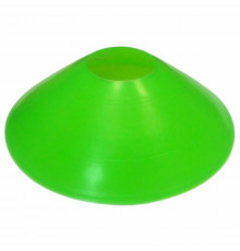 Конус фишка разметочный KRF-5 размер h-5см (зеленый), пластиковый
