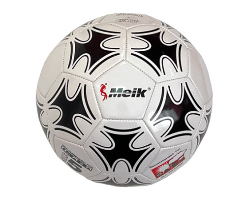 R18018-5 Мяч футбольный "Meik-2000"  3-слоя  PVC 1.6, 320 гр, машинная сшивка
