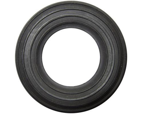 Эспандер кистевой 23024-AR, кольцо 60кг, d-80мм, ребристый (черный)