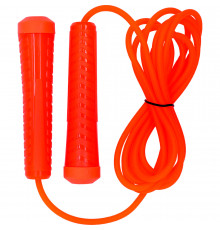 Скакалка Neon шнур 3 м "Fortius" в пакете (оранжевая)