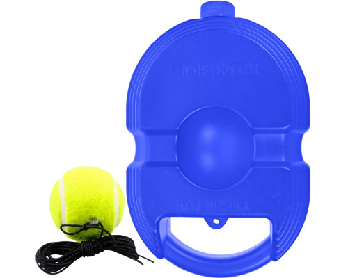 E40578 Тренажер для большого тенниса с водоналивной платформой (синий)