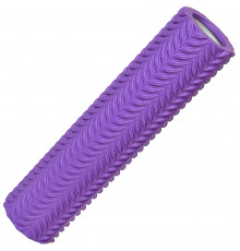 E40752 Ролик для йоги (фиолетовый) 45х11см ЭВА/АБС