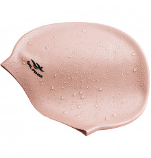 E41557 Шапочка для плавания силиконовая взрослая (телесная)