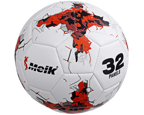 D33049 Мяч футбольный "Meik-036" Replica Krasava, 4-слоя, TPU+PVC 3.2, 410-450 гр. маш. сшивка