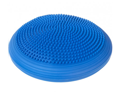 E41861-1 Полусфера массажная овальная надувная резиновая (синяя) d-34см